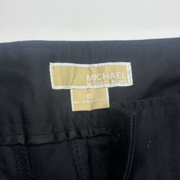 Michael Kors Black Flared Zip Jumpsuit Pants Womens Designer NWT - Picture 6 of 6